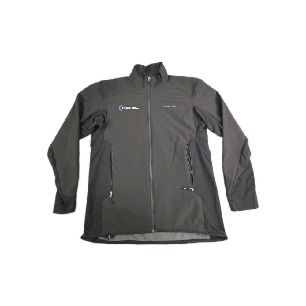 Patagonia Men's Size L Adze Hybrid Jacket Full Zip Black Hiking Camping C37-35 - Picture 1 of 11